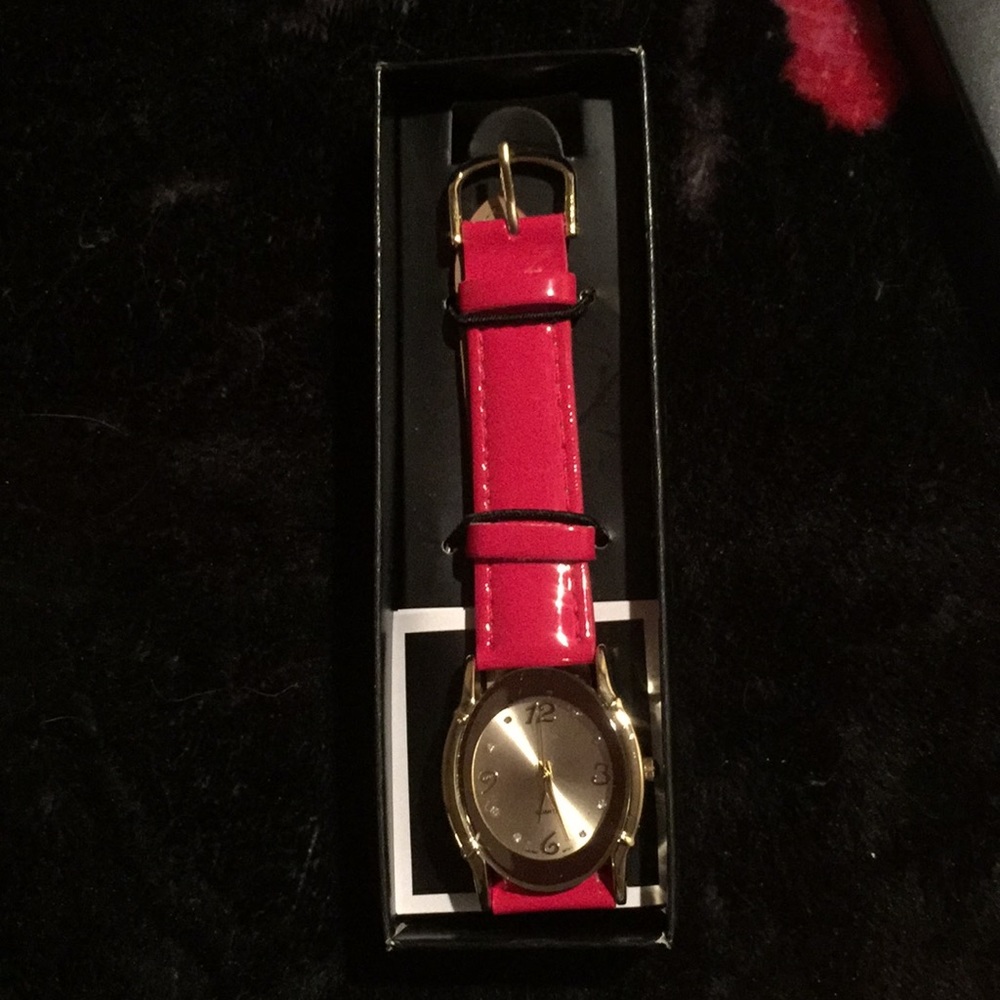 Red avon watch